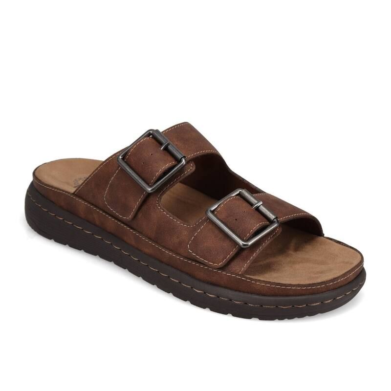ドッカーズ レディース シューズ サンダル Dockersantorini MenslipOn Comfort Sandals Dark Tan タン