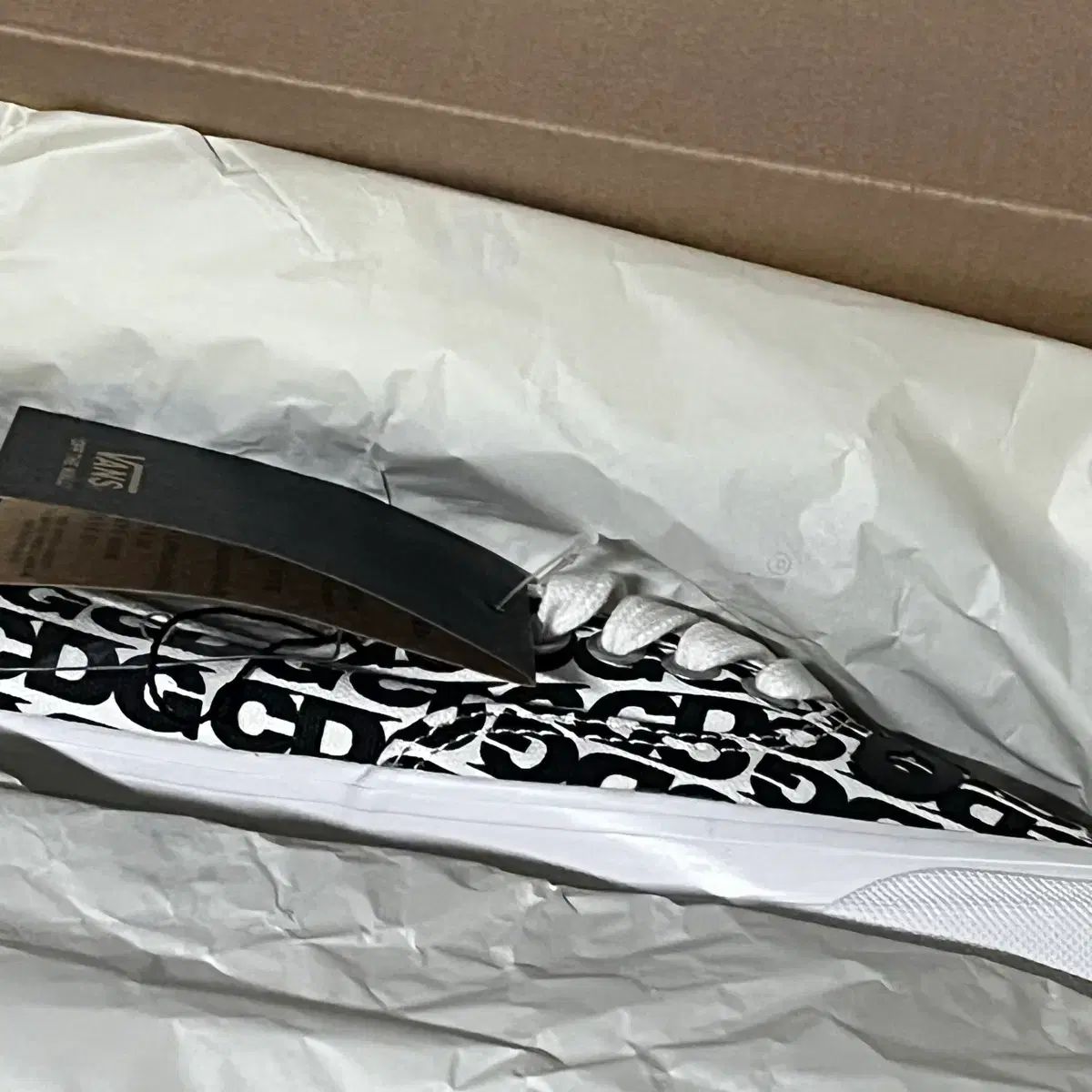 VANS x CDG OTW アセンティック 白 ブラック