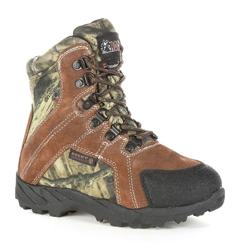 ロッキー レディース シューズ ブーツ・レインブーツ Rocky Hunting Kids Waterproof Boots Mossy Oak