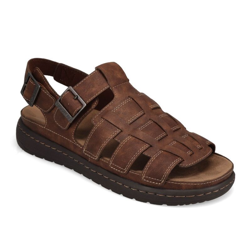 ドッカーズ レディース シューズ サンダル Dockersorrento Mens Adjustable Strap Comfort Sandals Dark Tan タン