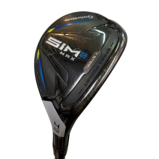 【中古】 テーラーメイド SIM2 MAX U4 ユーティリティ UT リシャフト (フレックスその他) メンズ 男性用 右利き 右用 Cランク ゴルフクラブ