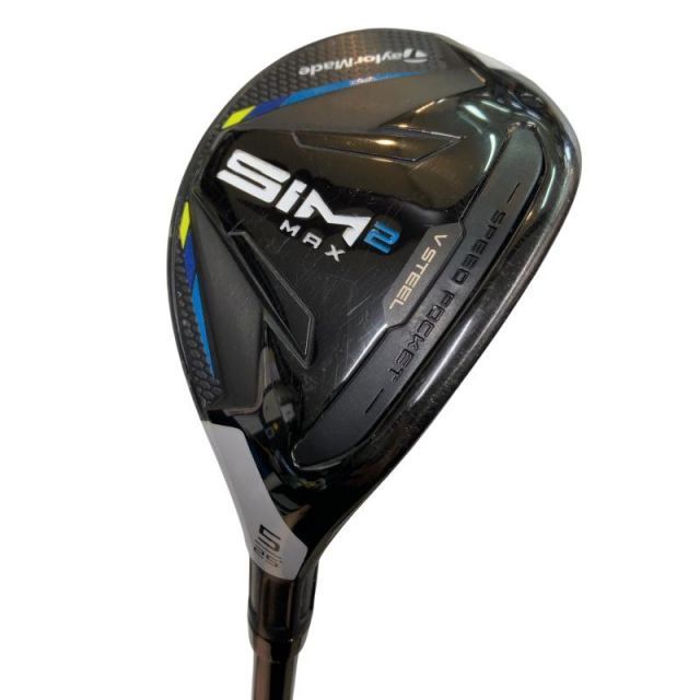 【中古】 テーラーメイド SIM2 MAX U5 ユーティリティ UT リシャフト (フレックスその他) メンズ 男性用 右利き 右用 Cランク ゴルフクラブ