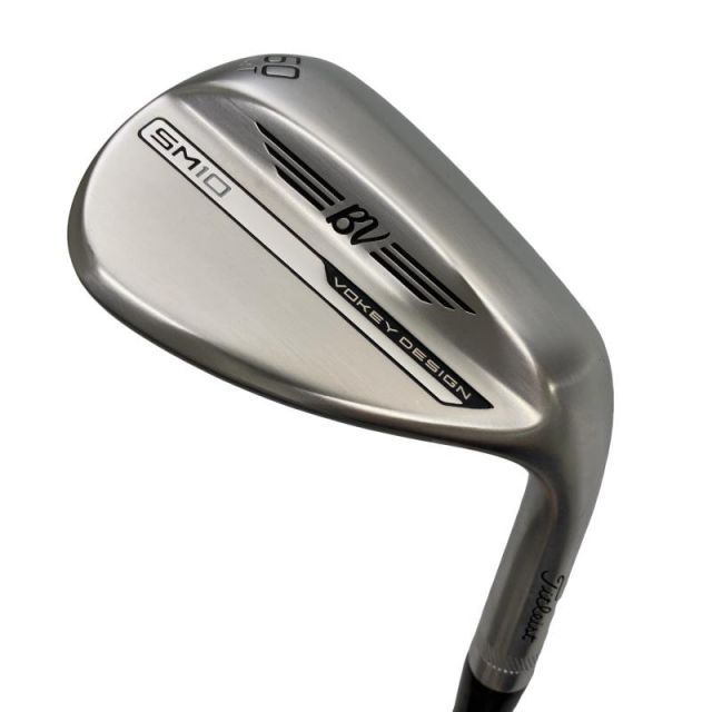 【中古】 タイトリスト VOKEY SPIN MILLED SM10 ツアークロム 60°/04°T ウェッジ WG Dynamic Gold (フレックスS) メンズ 男性用 右利き 右用 Cランク ゴルフクラブ