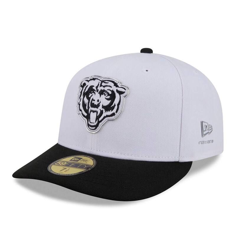 ニューエラ レディース アクセサリー 帽子 Mens New Era WhiteBlack Chicago Bears 2026 NFL Draft PreCurved 59FIFTY Fitted Hat Brs White ホワイト