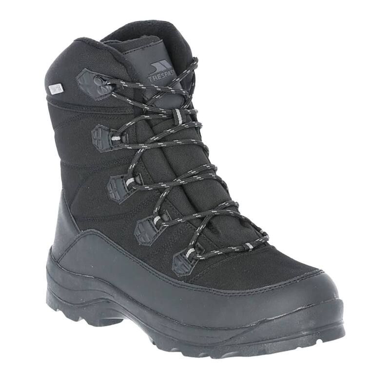 トレスパス レディース シューズ ブーツ・レインブーツ Trespass Mens Zotos Waterproof Snowboots Black ブラック
