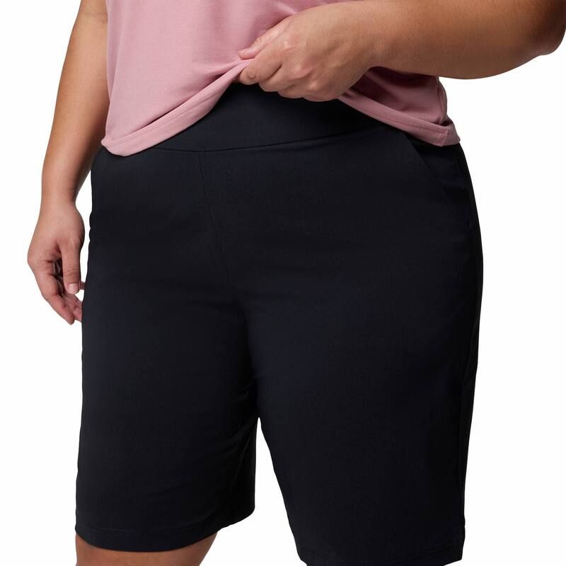 コロンビア レディース ボトムス ハーフパンツ・ショーツ プラスサイズ ショートパンツ Plusize Columbiall Seasons Long Shorts Black ブラック