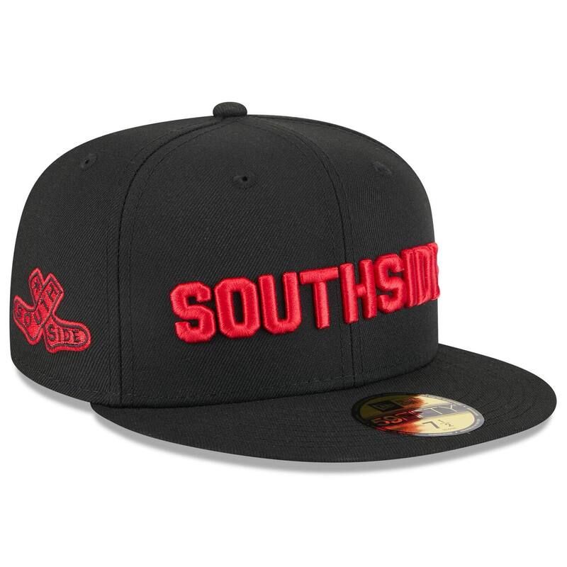 ニューエラ レディース アクセサリー 帽子 Mens New Era Black Chicago White Sox 2025 City Connect Fan Pack 59FIFTY Fitted Hat Sox Black ブラック