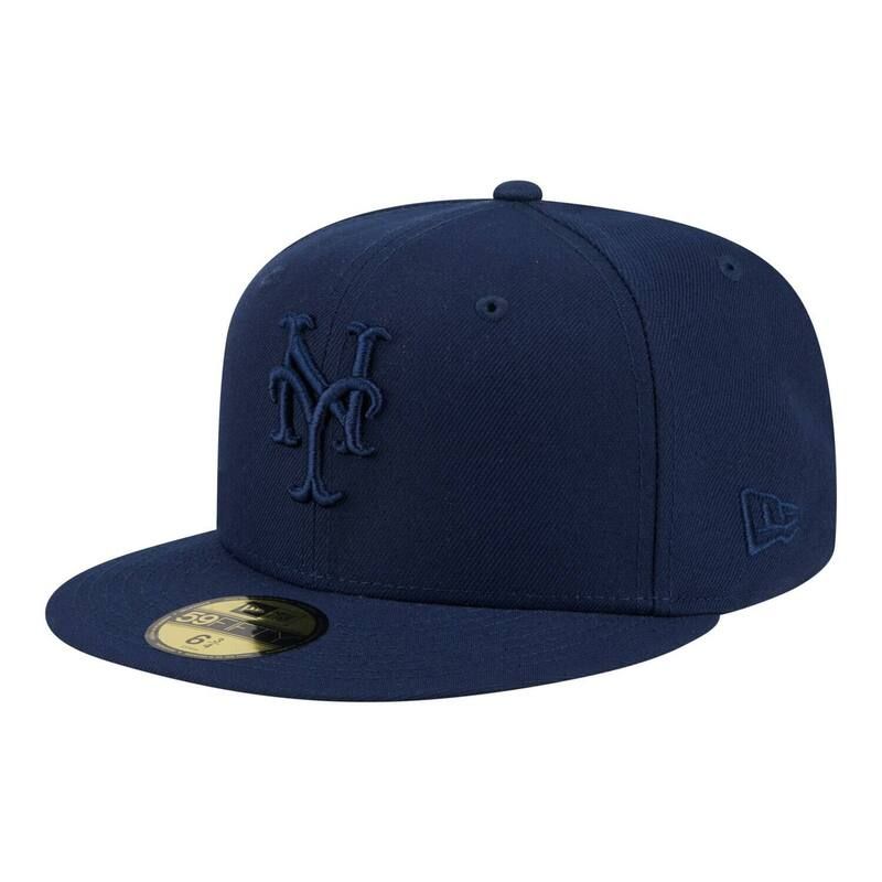 ニューエラ レディース アクセサリー 帽子 Mens New Era Navy New York Mets Color Pack 59FIFTY Fitted Hat Met Navy ネイビー
