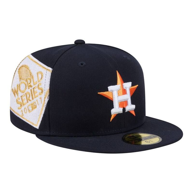ニューエラ レディース アクセサリー 帽子 Mens New Era Navy Houston Astros Hidden Hit 59FIFTY Fitted Hat Ast Navy ネイビー