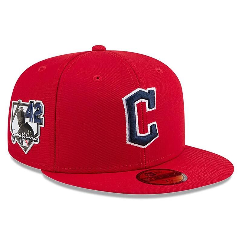ニューエラ レディース アクセサリー 帽子 Mens New Era Red Cleveland Guardians 2026 Jackie Robinson Day 59FIFTY Fitted Hat Grd Red レッド