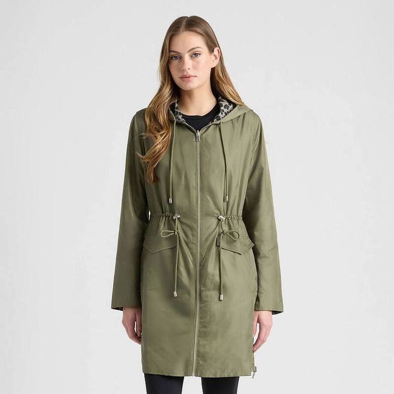 エレントレイシー レディース アウター ジャケット・ブルゾン コート Womens Ellen Tracy Adjustable Waist Reversible Coat Brown ブラウン