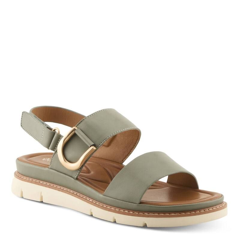 パトリシア レディース シューズ サンダル Patrizia Maryada Womenslingback Sandals With Buckle Accent Sage Green グリーン
