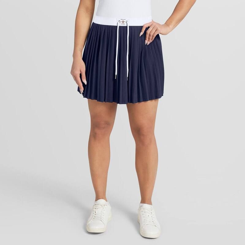 ウェア バイ エリン アンドルーズ レディース ボトムスカート プリーツ Womens WEAR by Erin Andrews Navy Houston Astros Pleated Skort Ast Navy ネイビー
