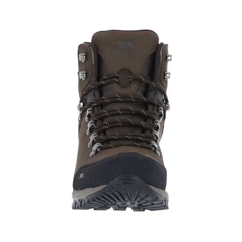 トレスパス レディース シューズ ブーツ・レインブーツ レザー Trespass WomensLadies Baylin Leather Walking Boots Brown ブラウン