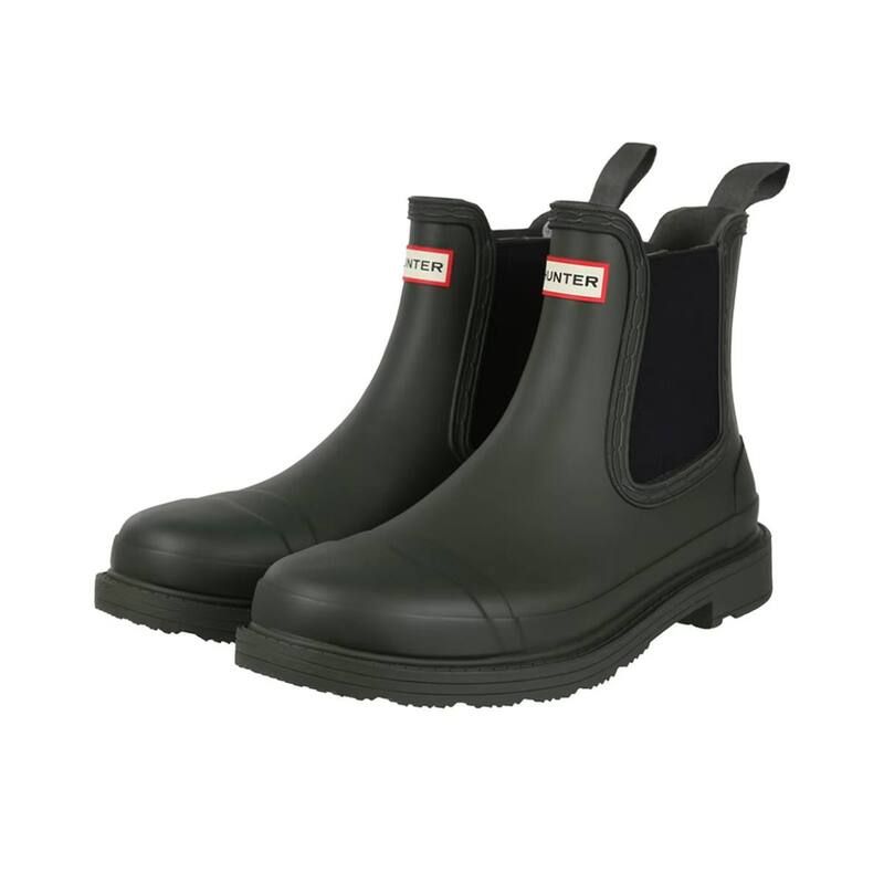 ハンター レディース シューズ ブーツ・レインブーツ チェルシーブーツ チェルシー Hunter WomensLadies Commando Chelsea Boots Dark Olive オリーブ