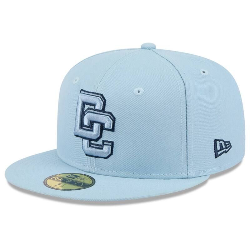 ニューエラ レディース アクセサリー 帽子 Mens New Era Light Blue Washingtonationals 2025 City Connect Fan Pack 59FIFTY Fitted Hat Nat Light ブルー