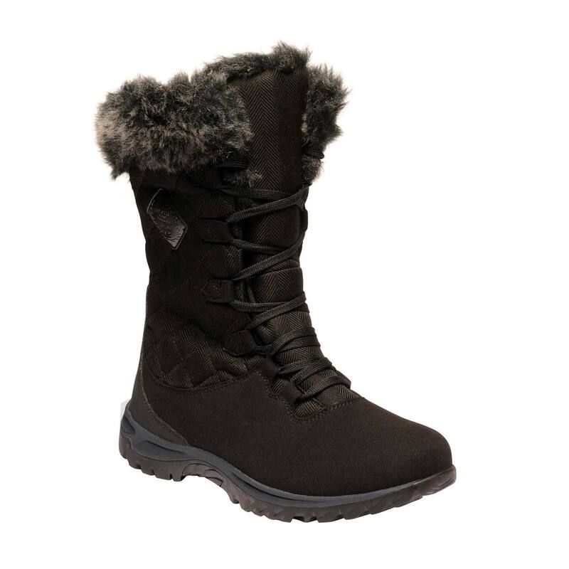 レガッタ レディース シューズ ブーツ・レインブーツ Regatta Great Outdoors WomensLadies Newley Faux Fur Trim Thermo Boots Chestnut
