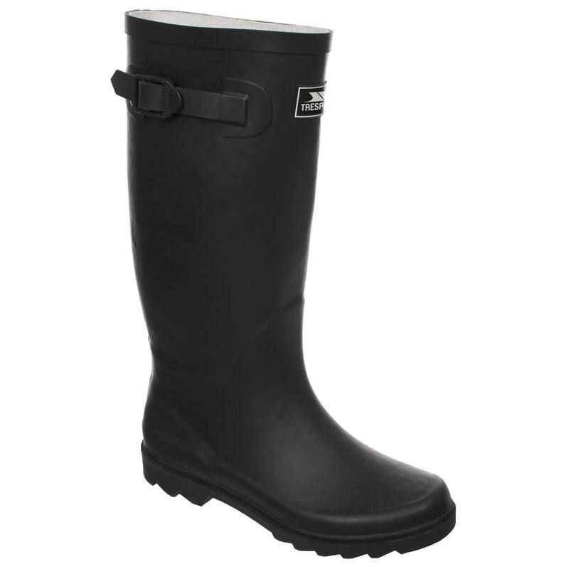 トレスパス レディース シューズ ブーツ・レインブーツ Trespass Recon X Mens Waterproof Rubber Wellington Boots Black ブラック