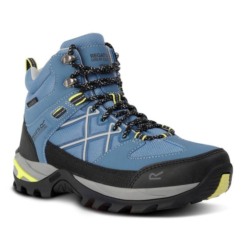 レガッタ レディース シューズ ブーツ・レインブーツ Regatta WomensLadiesamaris III Walking Boots Coronet Blue Lime ブルー