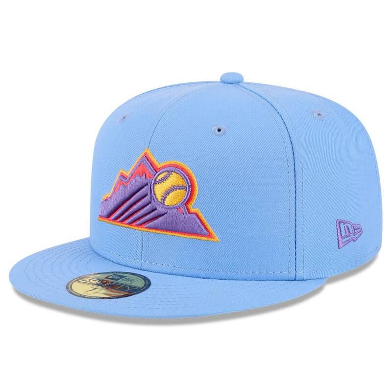 ニューエラ レディース アクセサリー 帽子 Mens New Era Light Blue Colorado Rockies 2025 City Connect 59FIFTY Fitted Hat Rck Light ブルー 11,535円