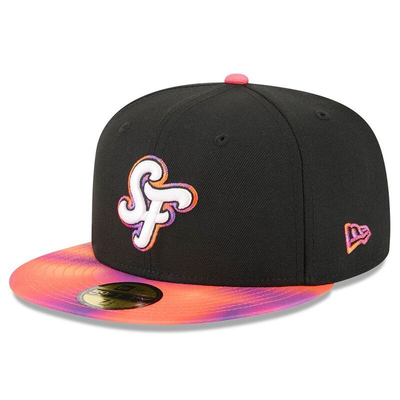 ニューエラ レディース アクセサリー 帽子 Mens New Era BlackOrange San Francisco Giants 2025 City Connect 59FIFTY Fitted Hat Gnt Black ブラック