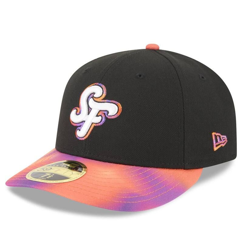 ニューエラ レディース アクセサリー 帽子 Mens New Era BlackOrange San Francisco Giants 2025 City Connect Low Profile 59FIFTY Fitted Hat Gnt Black ブラッ
