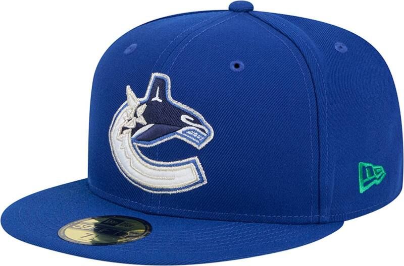 ニューエラ レディース アクセサリー 帽子 Mens New Era Blue Vancouver Canucks Core 59FIFTY Fitted Hat Cnk Blue ブルー