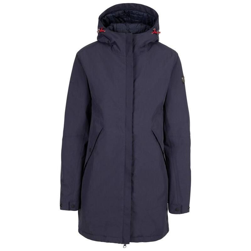 トレスパス レディース アウター ジャケット・ブルゾン Trespass WomensLadies OvercastP75 Waterproof Jacket Navy ネイビー