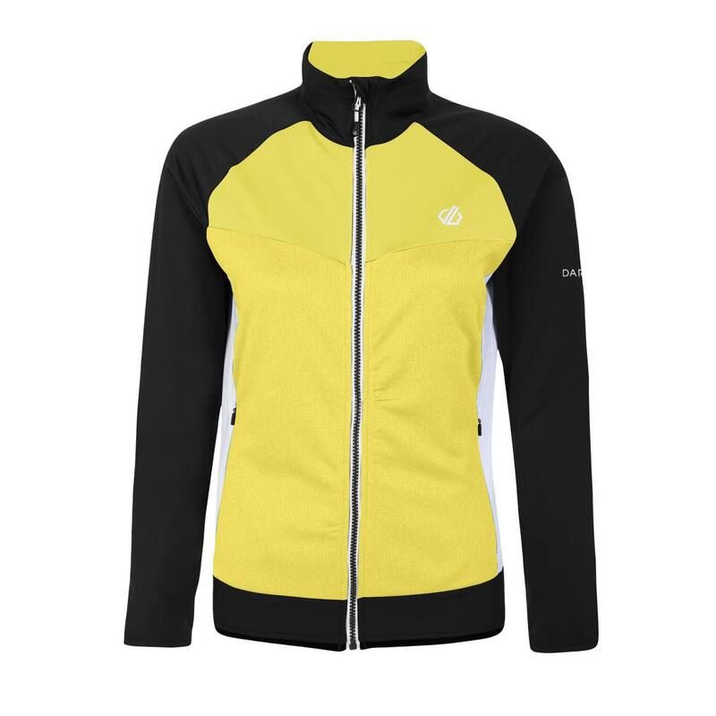 デアツービー レディース アウター ジャケット・ブルゾン フリース Dare 2B WomensLadies Elation II Core Stretch Fleece Yellow Plum And Black ブラック