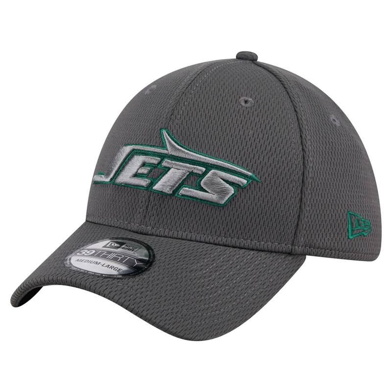 ニューエラ レディース アクセサリー 帽子 Mens New Era Graphite New York Jets Main 39THIRTY Flex Hat Jet Dark G グラファイト 8,506円