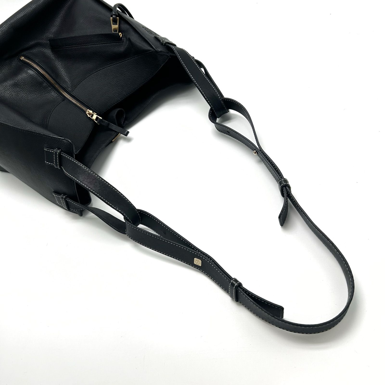 美品 loewe ロエベ ハンモック アナグラム ハンドバッグ 2WAY 