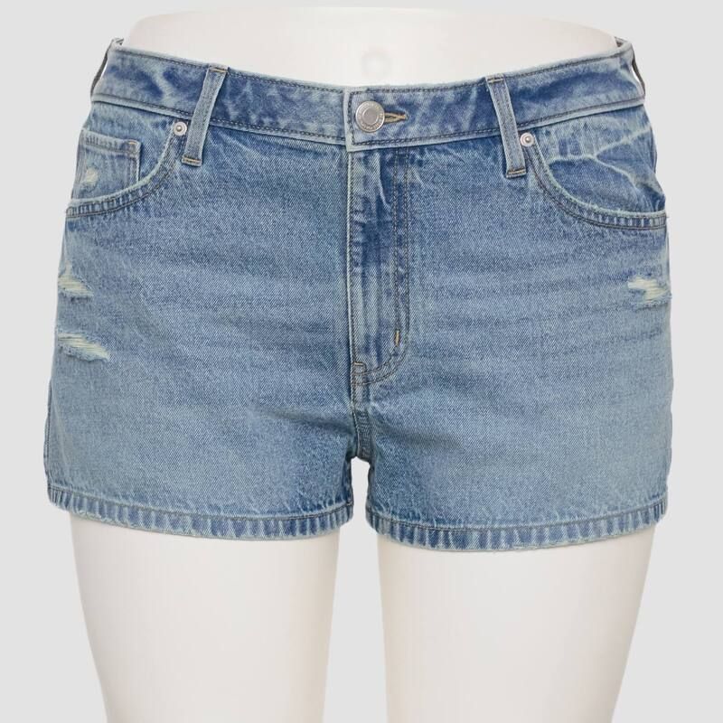 エスオー レディース ボトムス ハーフパンツ・ショーツ プラスサイズ ショートパンツ Juniors Plusize SO Mid Rise Relaxed Shortie Shorts Medium Destructed