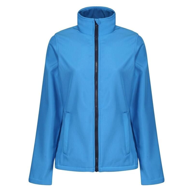 レガッタ レディース アウター ジャケット・ブルゾン プリント Regatta Standout WomensLadies Ablaze Printable Soft Shell Jacket French Blue And Navy ネイビー