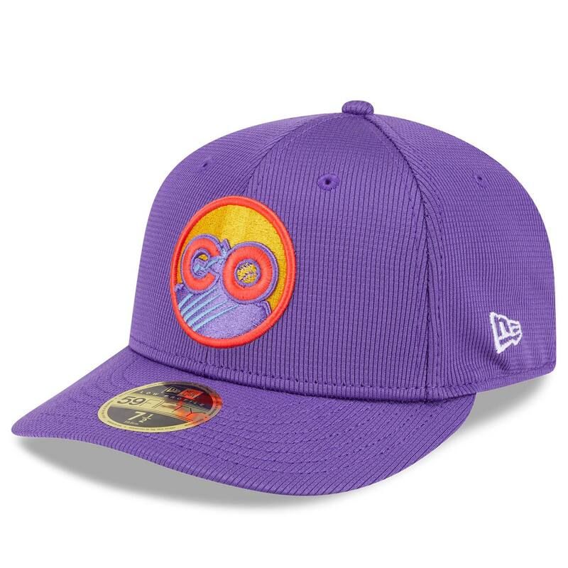 ニューエラ レディース アクセサリー 帽子 Mens New Era Purple Colorado Rockies 2025 City Connect Batting Practice Low Profile 59FIFTY Fitted Hat Rck P