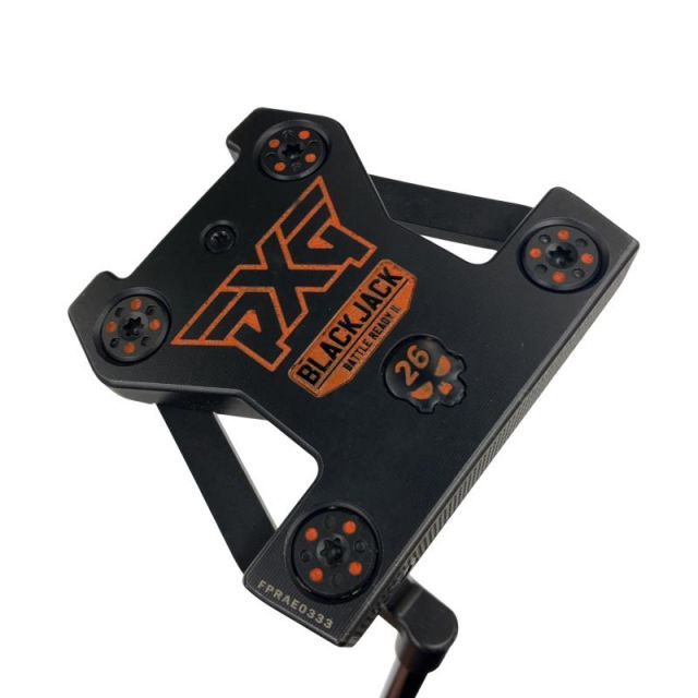 【中古】 PXG BATTLE READY II BLACKJACK(クランク) パター PT スチール (フレックスその他) メンズ 男性用 右利き 右用 Cランク ゴルフクラブ