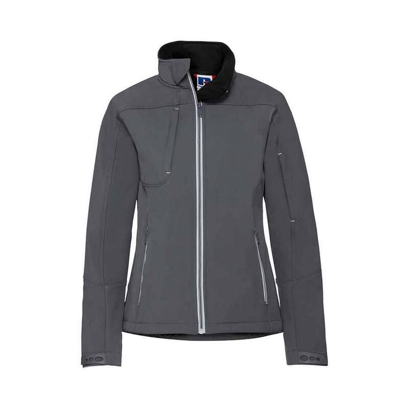 ラッセルアスレチック レディース アウター ジャケット・ブルゾン Russell Athletic Russell WomensLadies Bionic Soft Shell Jacket Iron