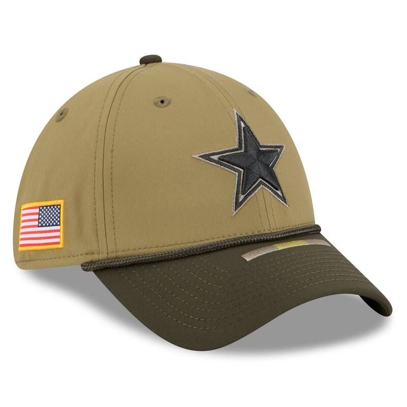 ニューエラ レディース アクセサリー 帽子 Mens New Era Green Dallas Cowboys 2025 Salute to Service 39THIRTY Flex Hat Cow Green グリーン
