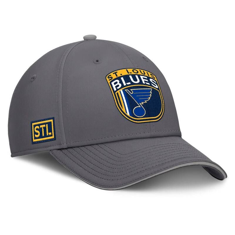 ファナティクス レディース アクセサリー 帽子 Mens Fanatics Gray St Louis Blues Home Ice Flex Hat Blu Grey グレー