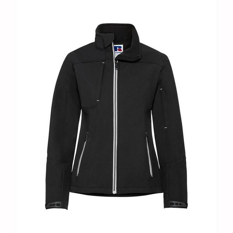 ラッセルアスレチック レディース アウター ジャケット・ブルゾン Russell Athletic Russell WomensLadies Bionic Soft Shell Jacket Black ブラック