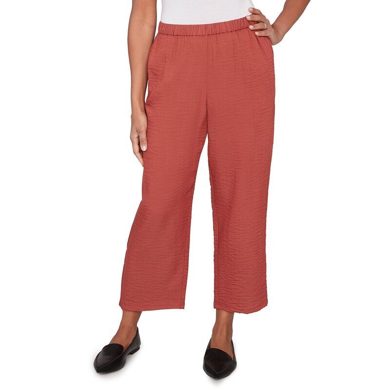 アルフレッド ダナー レディース ボトムス カジュアルパンツ ワイドレッグ プチ アンクル Petite Alfredunner Wide Leg PullOn Ankle Pantspice