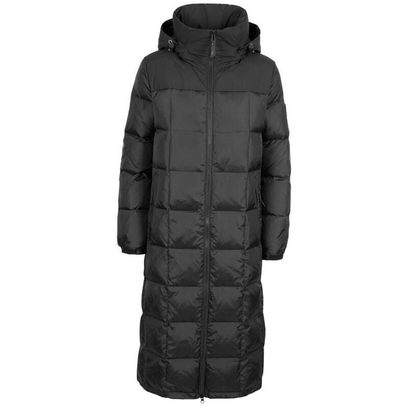 トレスパス レディース アウター ジャケット・ブルゾン ダウン Trespass WomensLadies Mering DLX Down Jacket Black ブラック