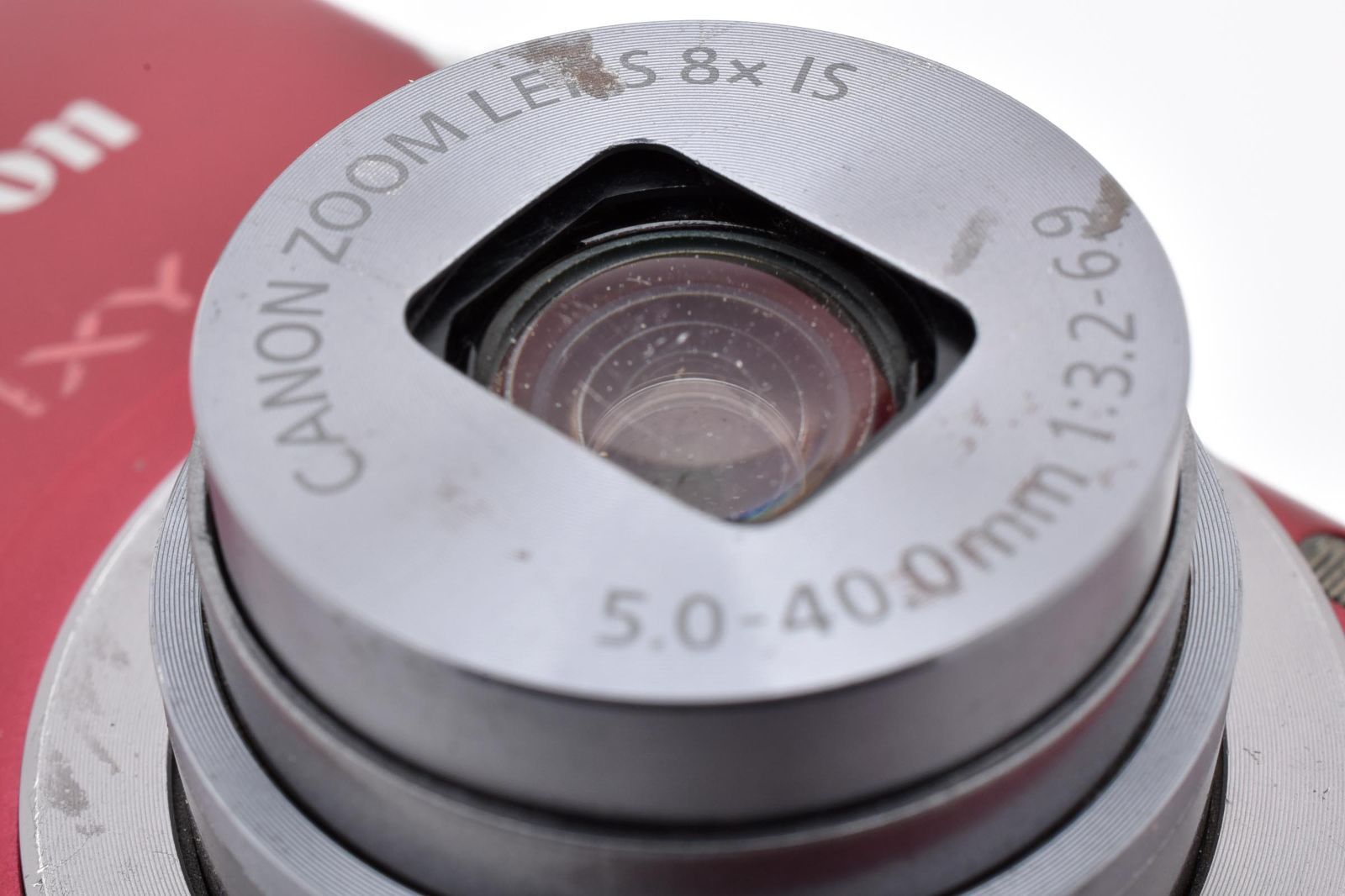 ☆実用品☆ CANON キャノン IXY 160 レッド コンパクトデジタルカメラ