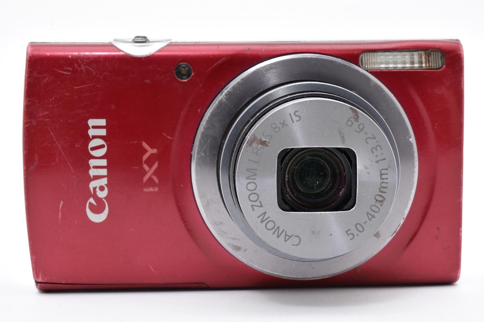 ☆実用品☆ CANON キャノン IXY 160 レッド コンパクトデジタルカメラ