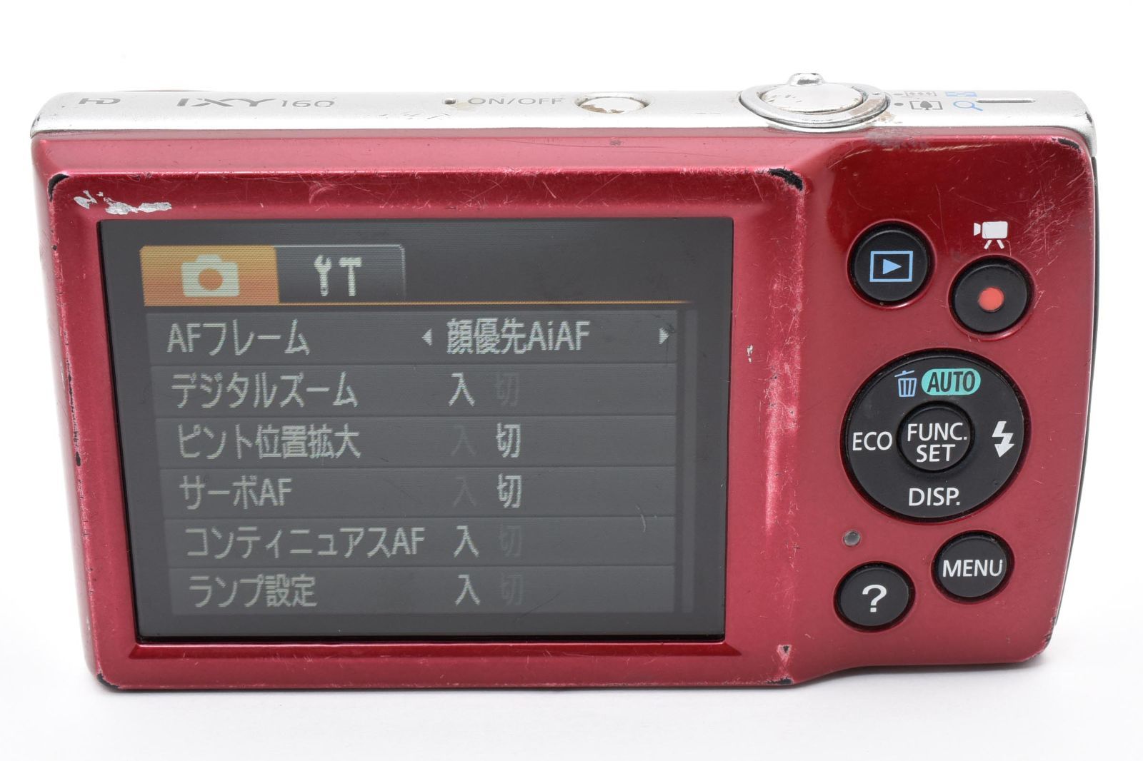 canon ixy 160 赤 Canon デジタルカメラ IXY160