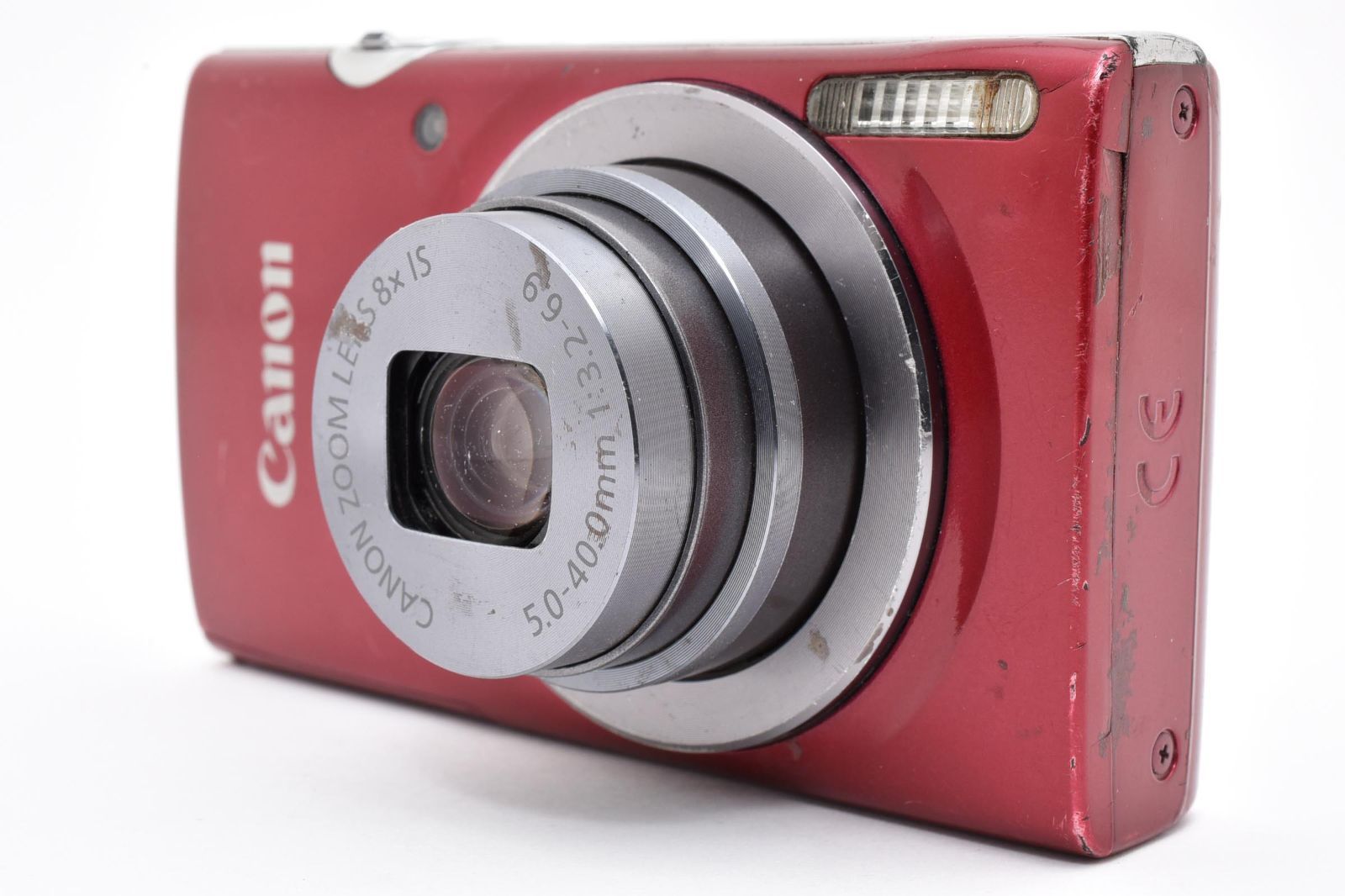 ☆実用品☆ CANON キャノン IXY 160 レッド コンパクトデジタルカメラ