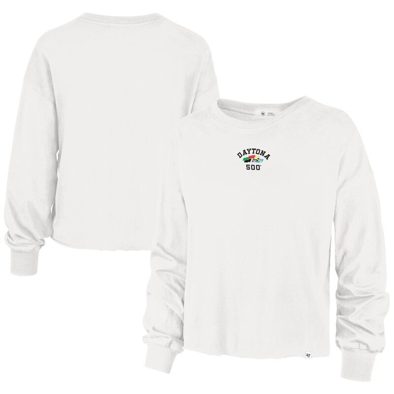 フォーティセブンブランド レディース トップス Tシャツ スウェット 47 Brand Womens 47 Cream Daytona International Speedway Daytona 500 Arch Parkway Sweatshirt Nas 11,235円