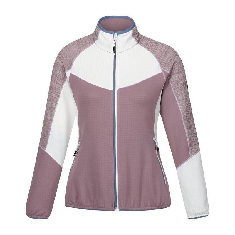 レガッタ レディース アウター ジャケット・ブルゾン フリース Regatta WomensLadies Hepley II Full Zip Fleece Jacket Seal Grey And Black ブラック