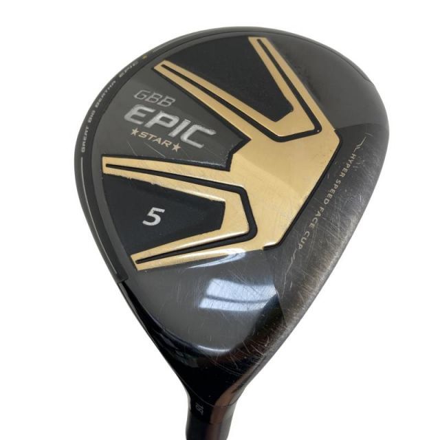 【中古】 キャロウェイ GBB EPIC STAR(ゴールド) 5W USA フェアウェイウッド FW GRAND BASSARA GB49 (フレックスR) メンズ 男性用 右利き 右用 Cランク ゴルフクラブ