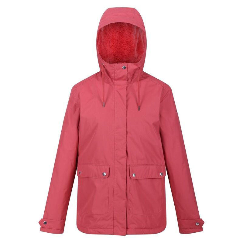 レガッタ レディース アウター ジャケット・ブルゾン Regatta WomensLadies Broadia Waterproof Jacket Mineral Red レッド