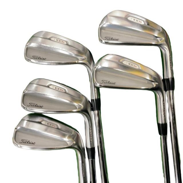 【中古】 タイトリスト Titleist T100S(2021) 5S アイアンセット IR 純正特注シャフト (フレックスS) メンズ 男性用 右利き 右用 Cランク ゴルフクラブ